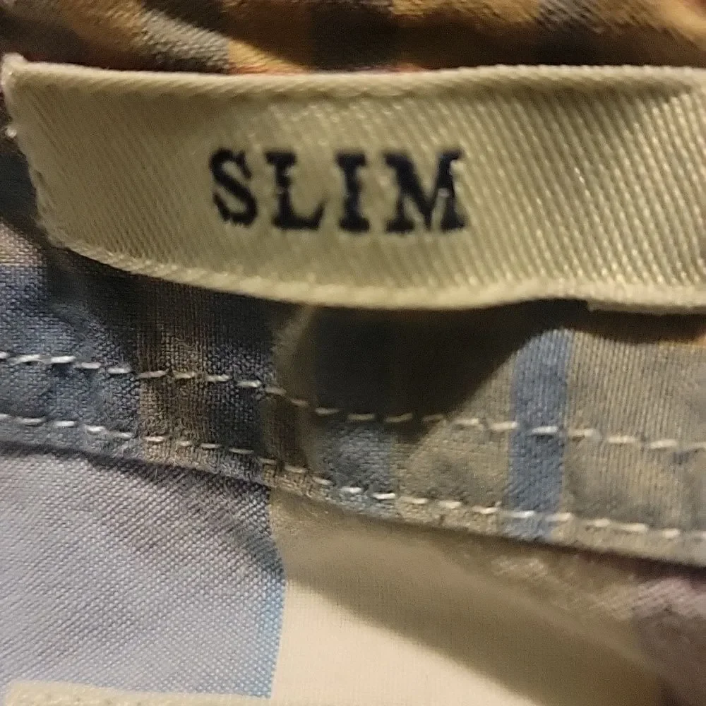 J. Crew Med. Slim 100% cotton